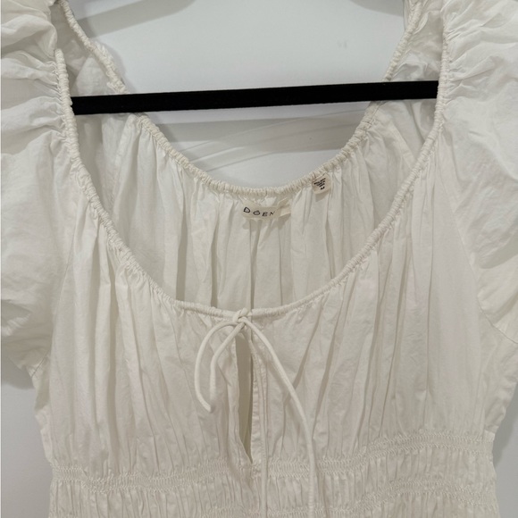 Doen Quinn Dress / Salt (White) - Picture 4 of 8